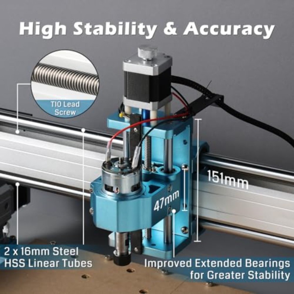 Genmitsu CNC 머신 4040-PRO 우드 아크릴 MDF 나일론 카빙 컷 GRBL - 상세 이미지 2