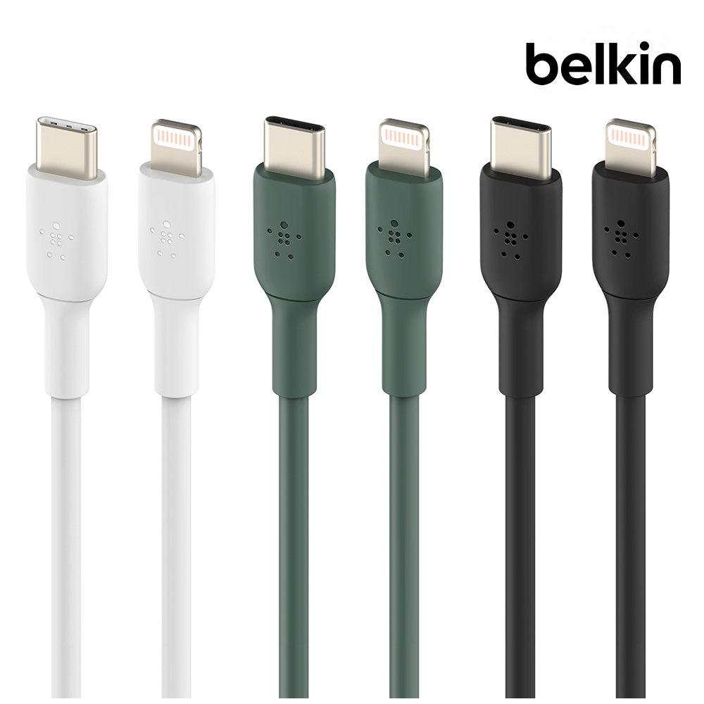 벨킨 부스트업 USB C to 라이트닝 아이폰13 고속 충전 케이블 1미터 CAA003bt1M SE3 아이폰14 13 12 11 에어팟 호환 아이폰충전케이블 아이폰케이블 - 메인 이미지