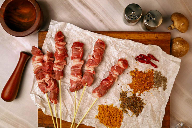 양떼푸드 냉장 생 양꼬치 에어프라이어 캠핑 꼬치구이 쯔란 양고기 소스 400g - 상세 이미지 5