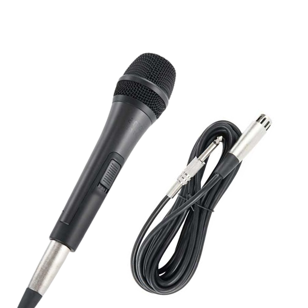 유선마이크 고감도 노래방 다이나믹 프로 마이크 (5M 캐논케이블 포함)