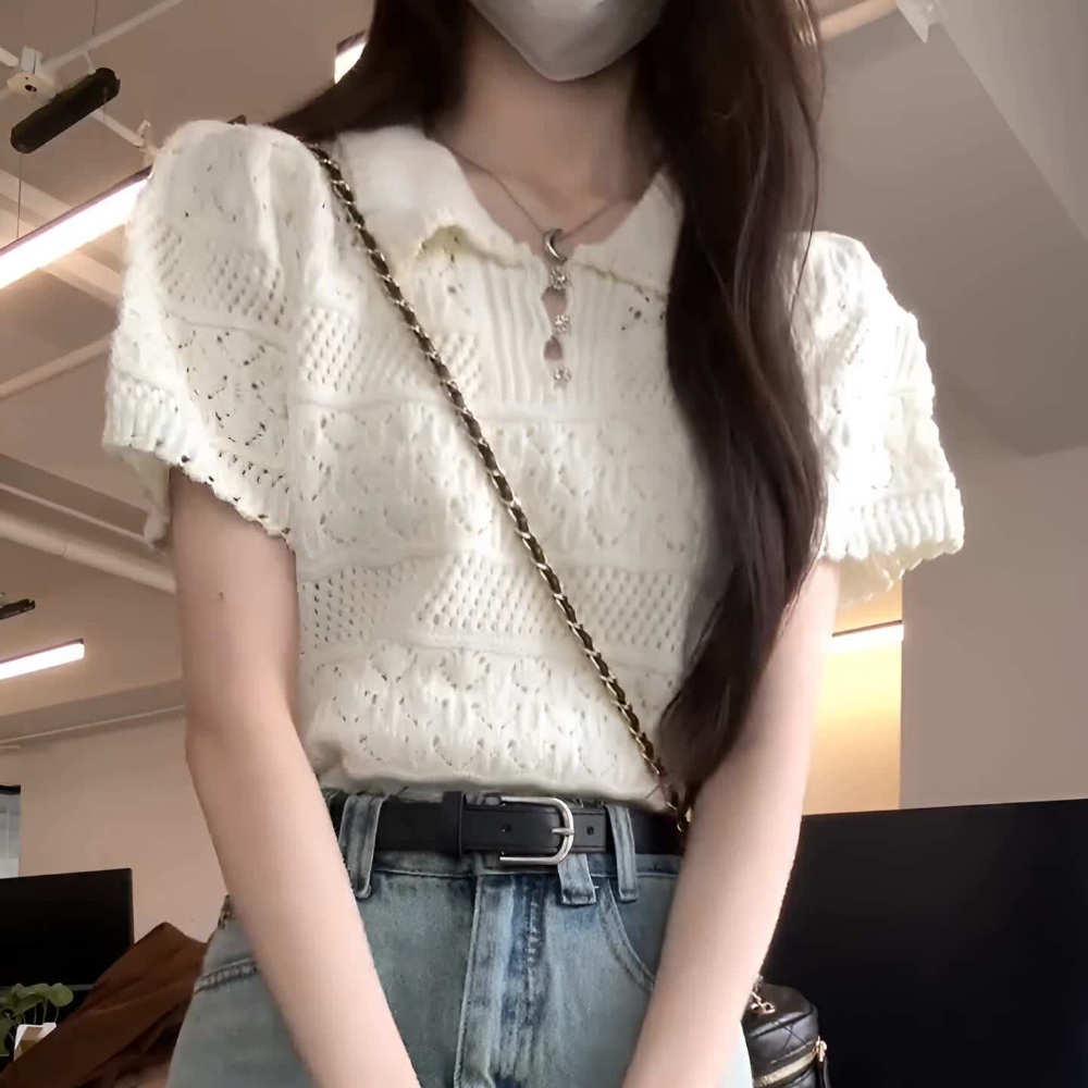 미녀와순정남 35회 임수향 블라우스 셔츠 펀칭 레이스 의상 옷 패션 - 메인 이미지