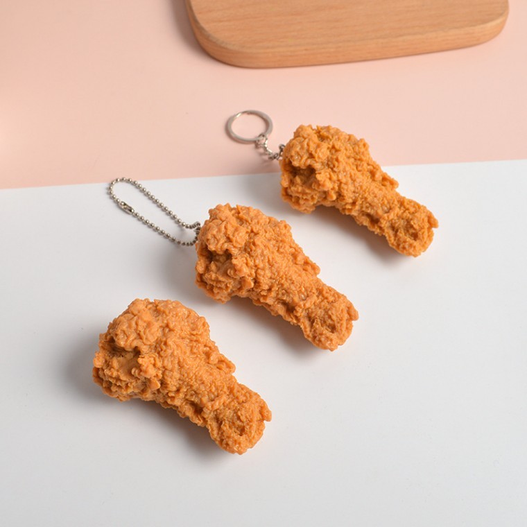 닭다리 키링 치킨집 개업선물 열쇠고리 치킨키홀더 - 상품 이미지