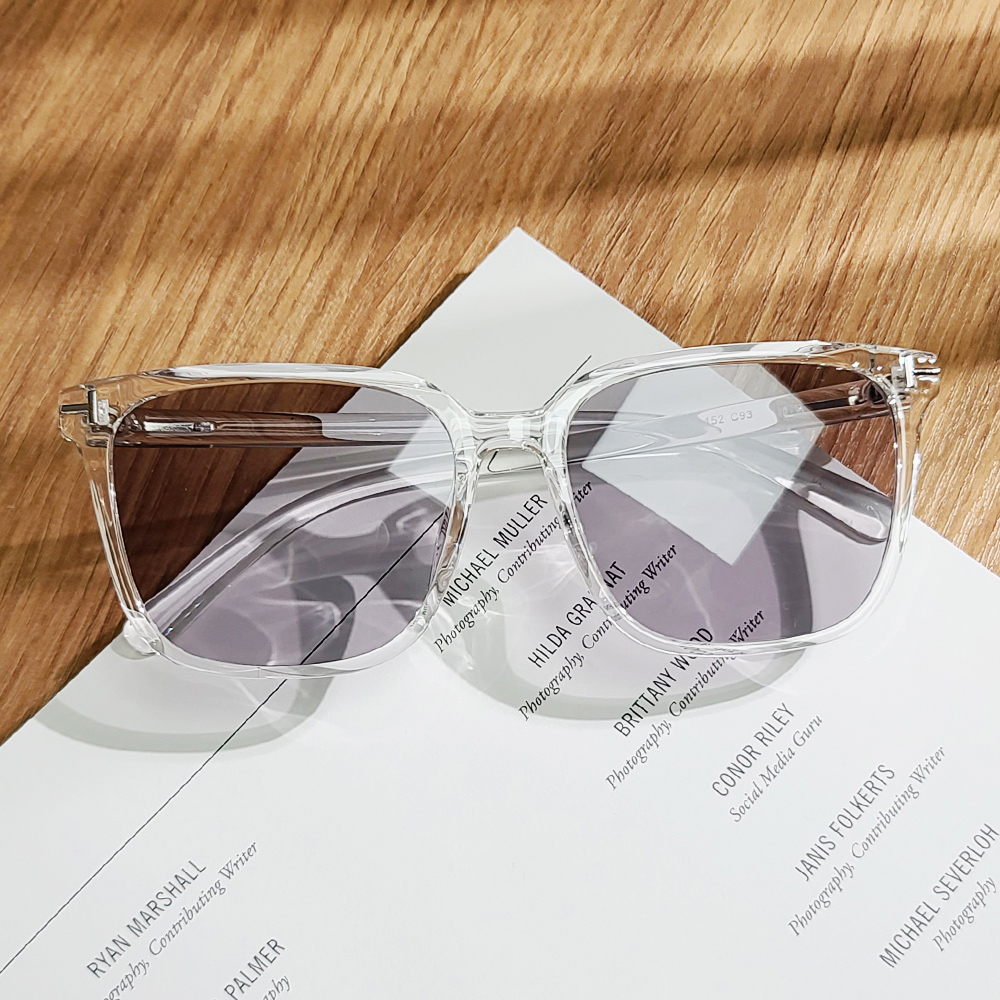 투디터 SAM 틴트 선글라스 자외선차단 99.9% 빅 사이즈 오버 UV400