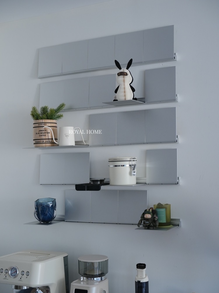 FLAP FOLDING SHELF 플랩 폴딩 쉘프 슬림 틈새활용문뒤선반 4 x 1단 - 상세 이미지 4