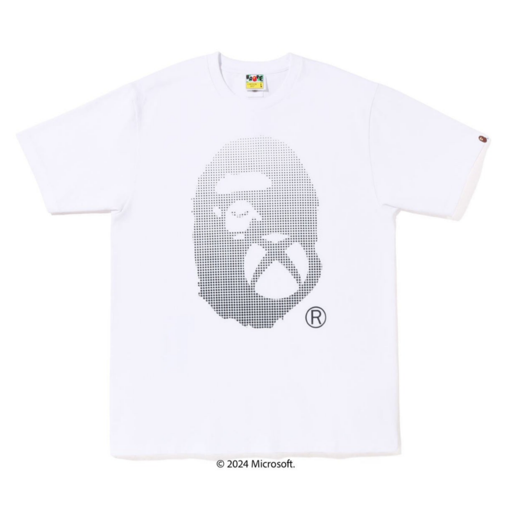 베이프 X XBOX 반팔티 APE HEAD TEE 1 1K73-110-903 - 상품 이미지