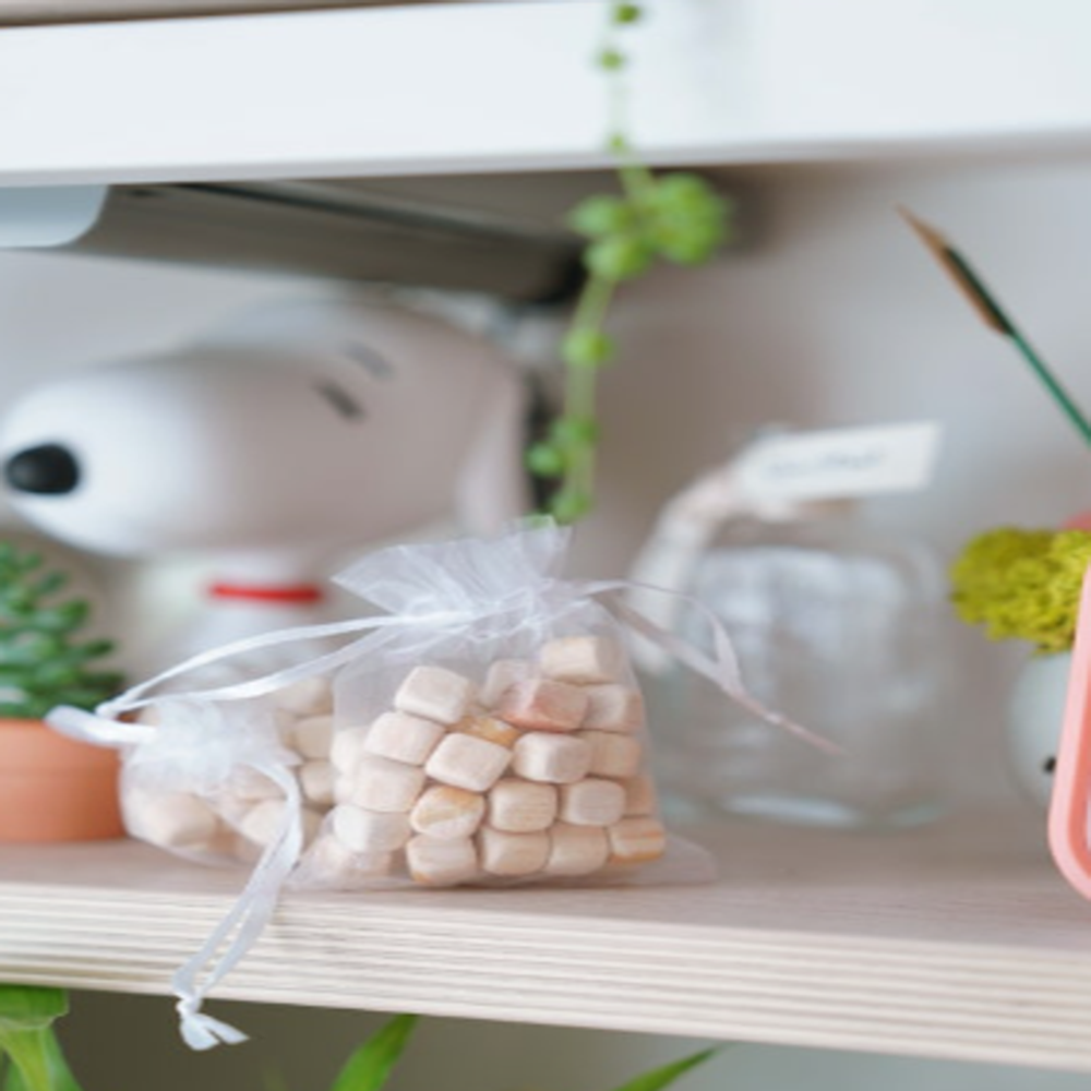 편백나무 큐브 칩 20g + 망 주머니