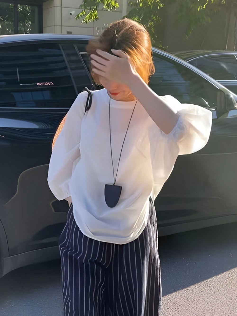 미우새 403회 이동건 엄마 블라우스 셔츠 세련된 7부 의상 옷 패션 - 상세 이미지 4