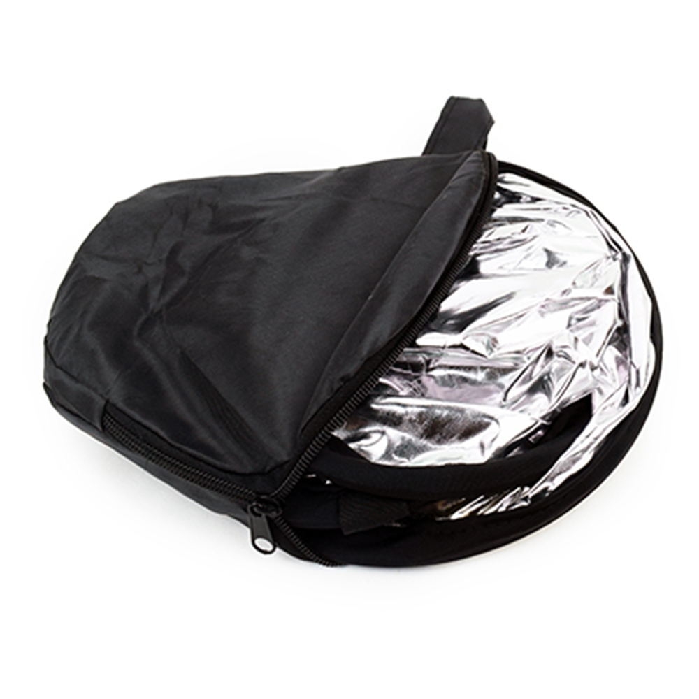 휴대용 원형 반사판 유튜브 제품촬영 조명반사판 60x60cm