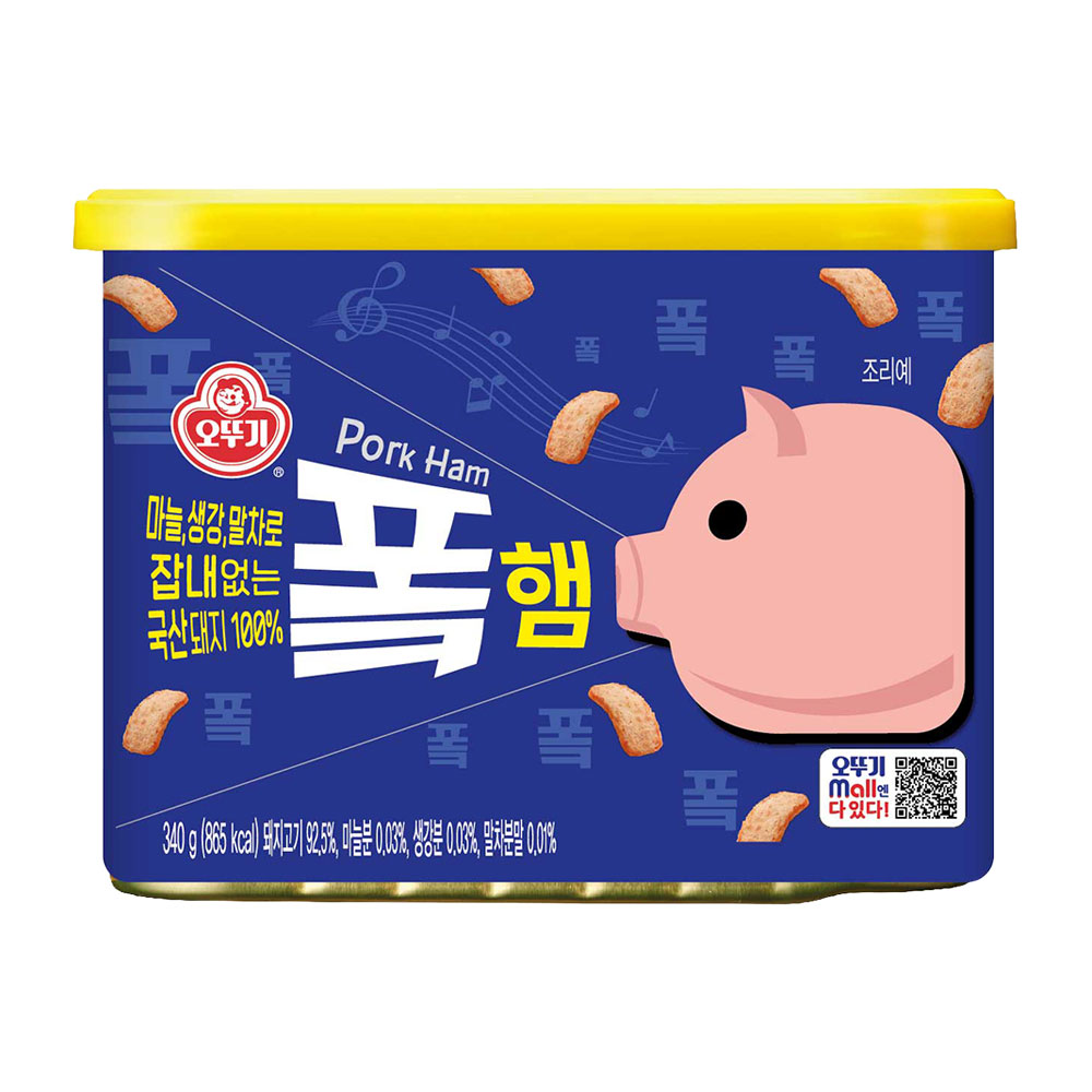 오뚜기 퐄햄 340g - 상품 이미지