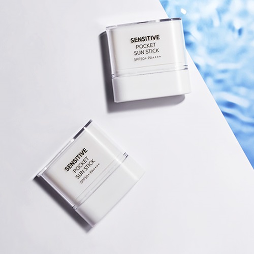 쌔뮤 센서티브 포켓 선스틱 10g x 2개입 SPF50+