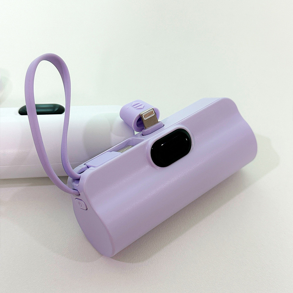 라쓰 일체형 도킹형 보조배터리 5000mAh C타입 8핀 - 상세 이미지 4