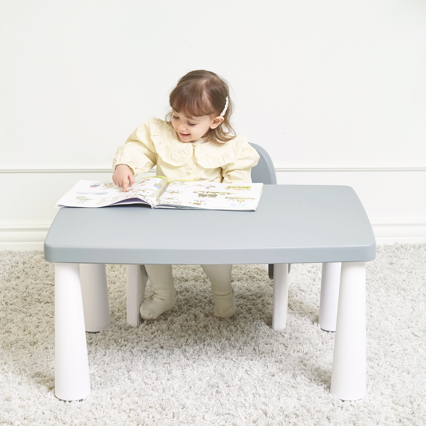 프렌디아 높이조절 유아 책상 아기 테이블 플레이 미술 놀이