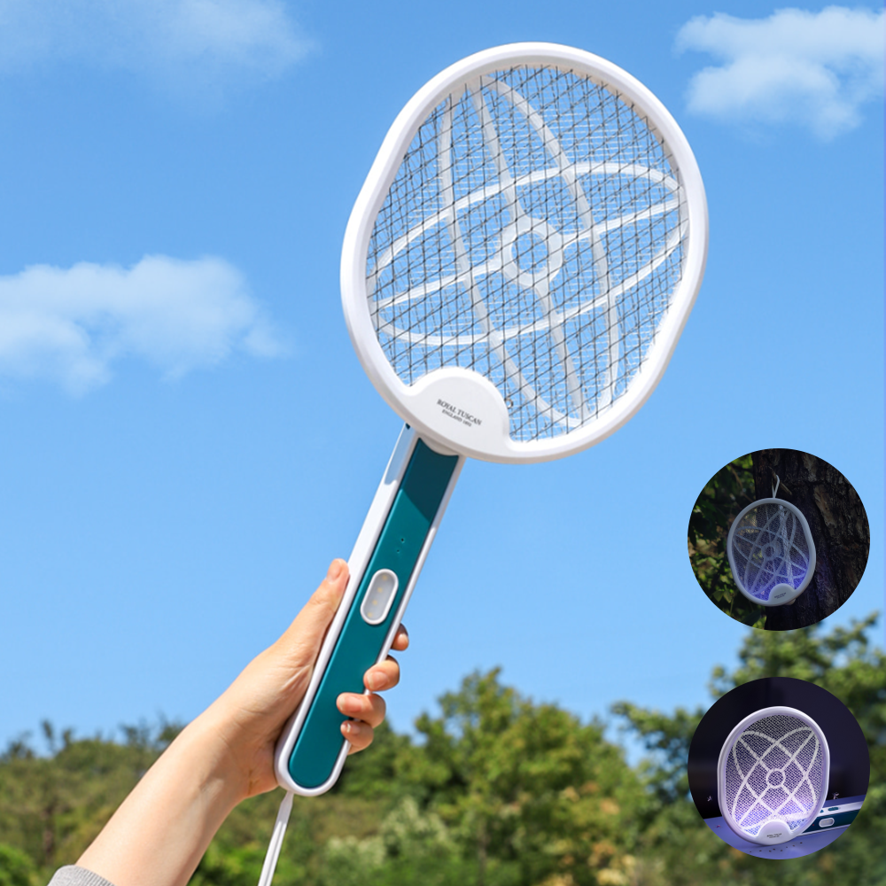 전기파리채충전 초파리 전기채 모기 휴대용 트랩 듀얼 모기채
