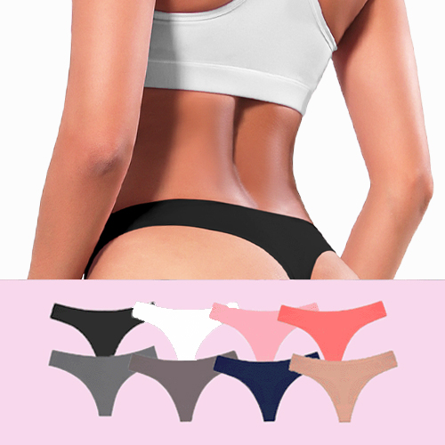여성팬티 레깅스 티팬티 심리스 노라인 T팬티 빅사이즈 햄팬티 모달 무봉제 요가 필라테스 제품 이미지