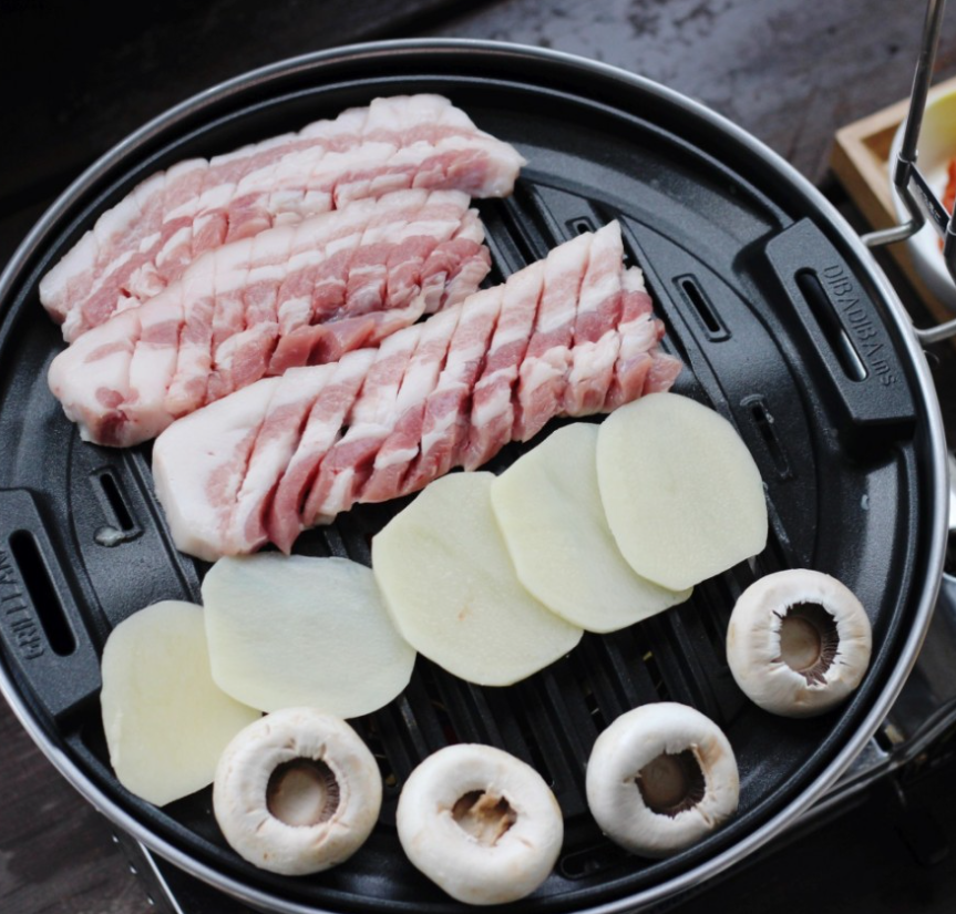 디바디바 애니웨어 가정용화로 숯불화로 가스그릴 바베큐그릴 igt 화로대 캠핑불판