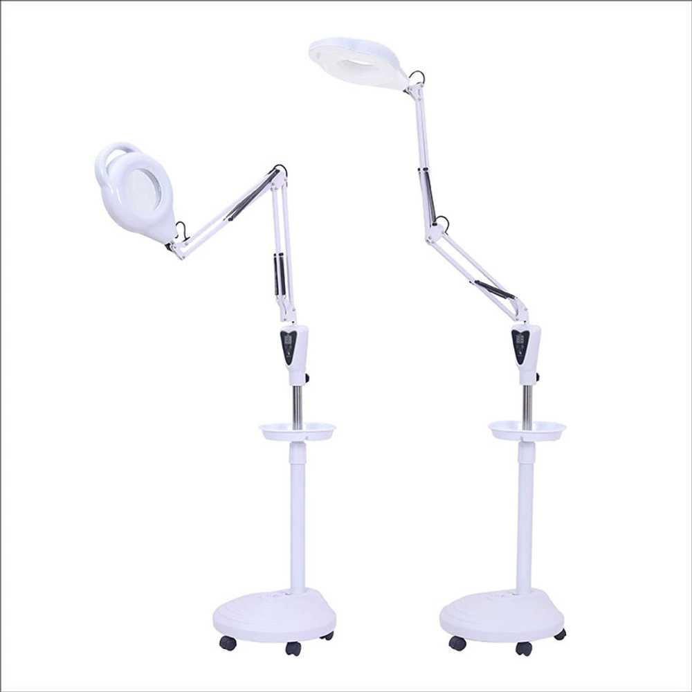 이동식 뷰티 램프 무영등 관절 조명 피부샵 LED 원버튼 스위치 이미지 6