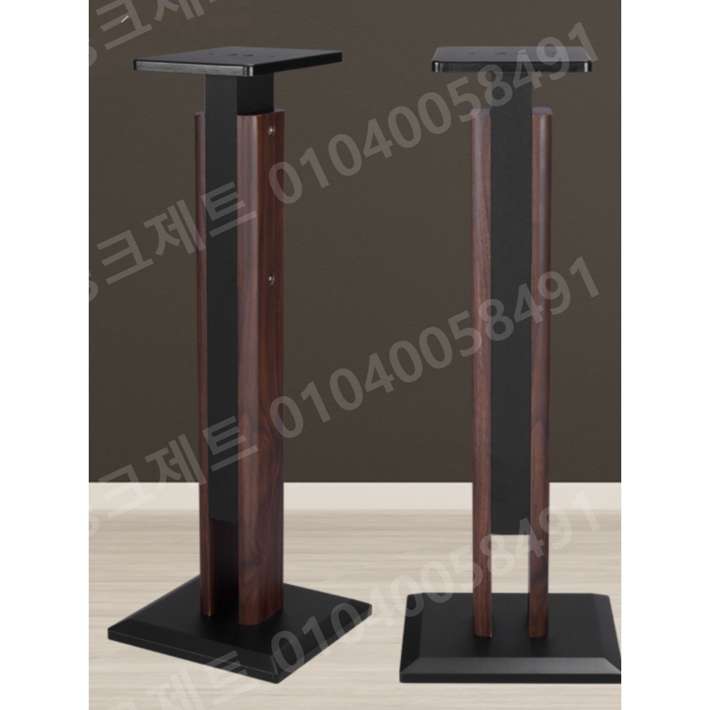 우퍼거치대 스피커 HIFI 오디오 삼각대 우드 철재 다리 - 상세 이미지 5