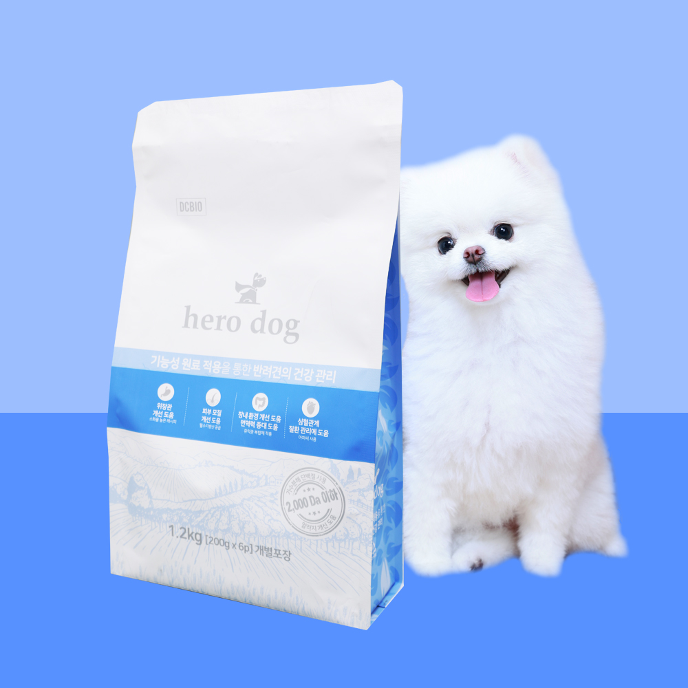 히어로독 강아지 사료 샘플 전연령, 200g, 1개 - 상세 이미지 3