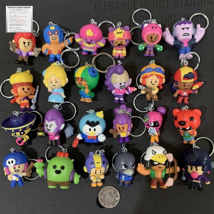 브롤스타즈 피규어 세트 Brawl Stars 크로우 레온 브롤 스타즈 굿즈 피규어세트