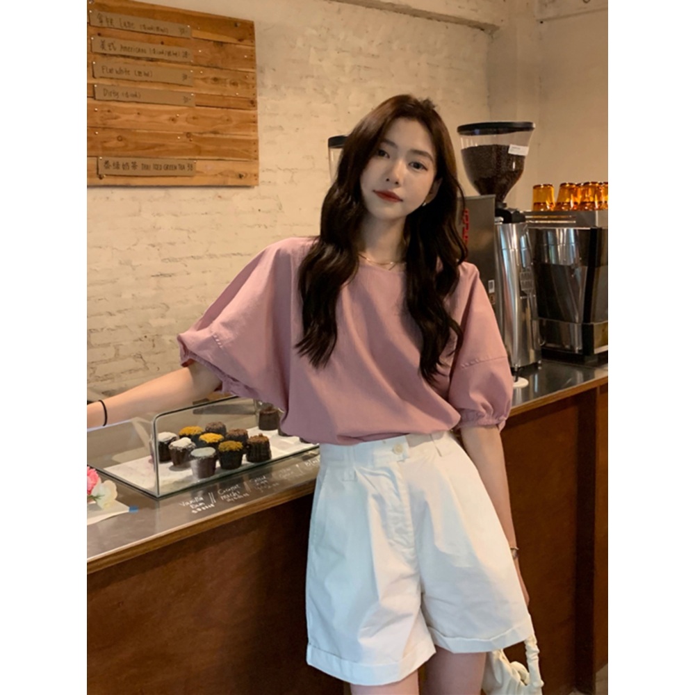 미우새 403회 이동건 엄마 블라우스 셔츠 퍼프 핑크 의상 옷 패션 - 상세 이미지 5