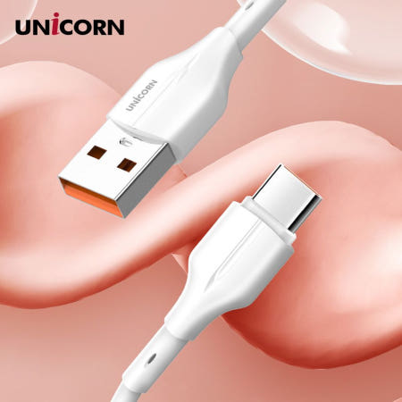 휘어짐 방지 3중 안전구조 PVC탁월한 내구성 충전 데이터 전송 USB A to C타입 25W 고속 충전 데이터 케이블 PLC-1M 25W