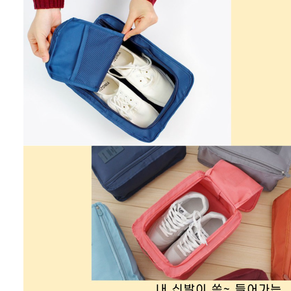 접이식 작은 골프 신발 주머니 파우치 휴대용 골프화 신발 가방 - 상세 이미지 2