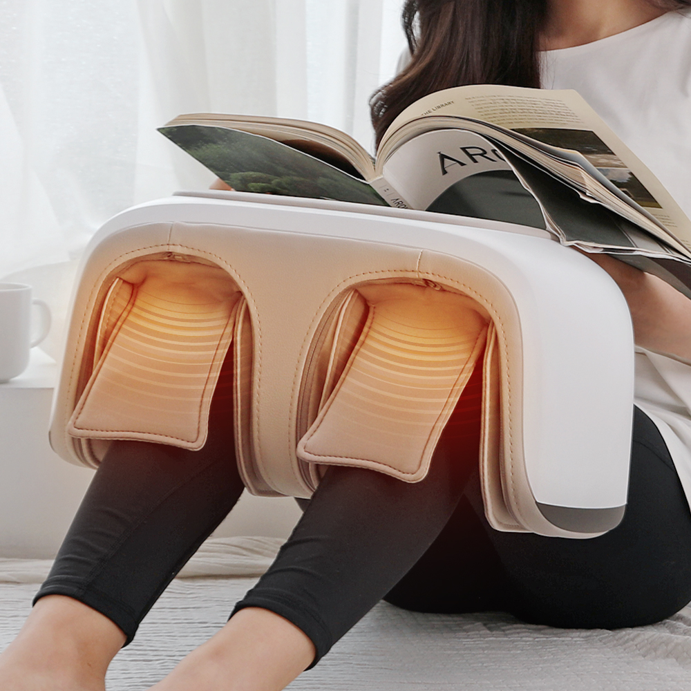 오아 듀얼 무릎 마사지기 V2 무선 종아리 온열 마사지 관절 찜질 안마기 제품 이미지