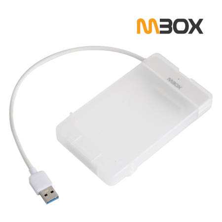 최대 5Gbps 전송속도 지원 A타입 USB3.0 2.5 SATA HDD/SSD하드케이스 HS-2500N 하드미포함 반투명