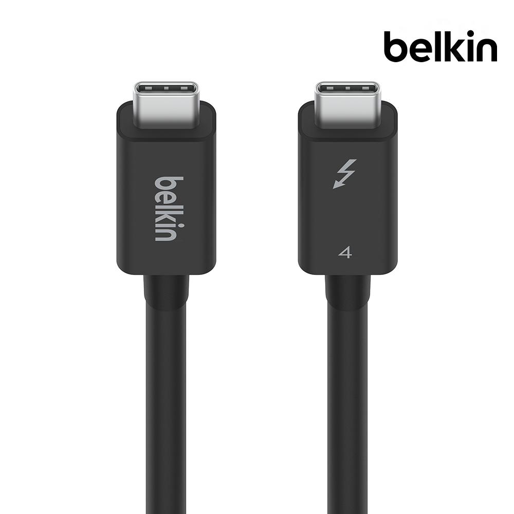 벨킨 썬더볼트 4 C타입 PD 100W 40Gbps 초고속 케이블 1M 패시브 INZ003bt1M 아이폰 맥북 아이패드 태블릿 노트북 호환