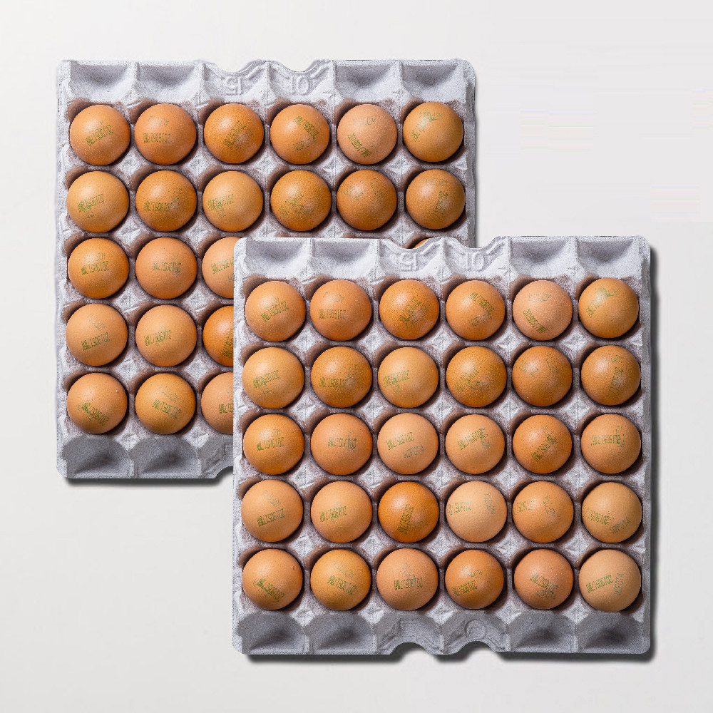 쫄깃 촉촉 구운계란 구운란 대란 30구+30구 (총 2판)