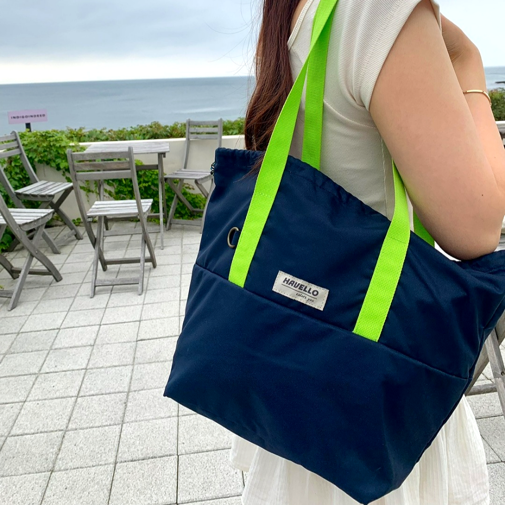 하벨로 수영가방 수영장 수영복 방수 메쉬 목욕 가방 비치백 이미지 3