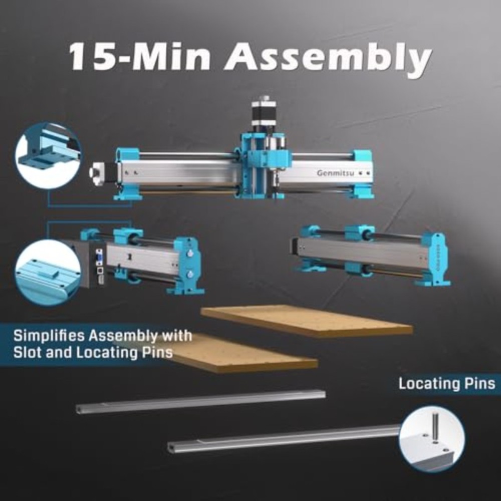 Genmitsu CNC 머신 4040-PRO 우드 아크릴 MDF 나일론 카빙 컷 GRBL 이미지 6