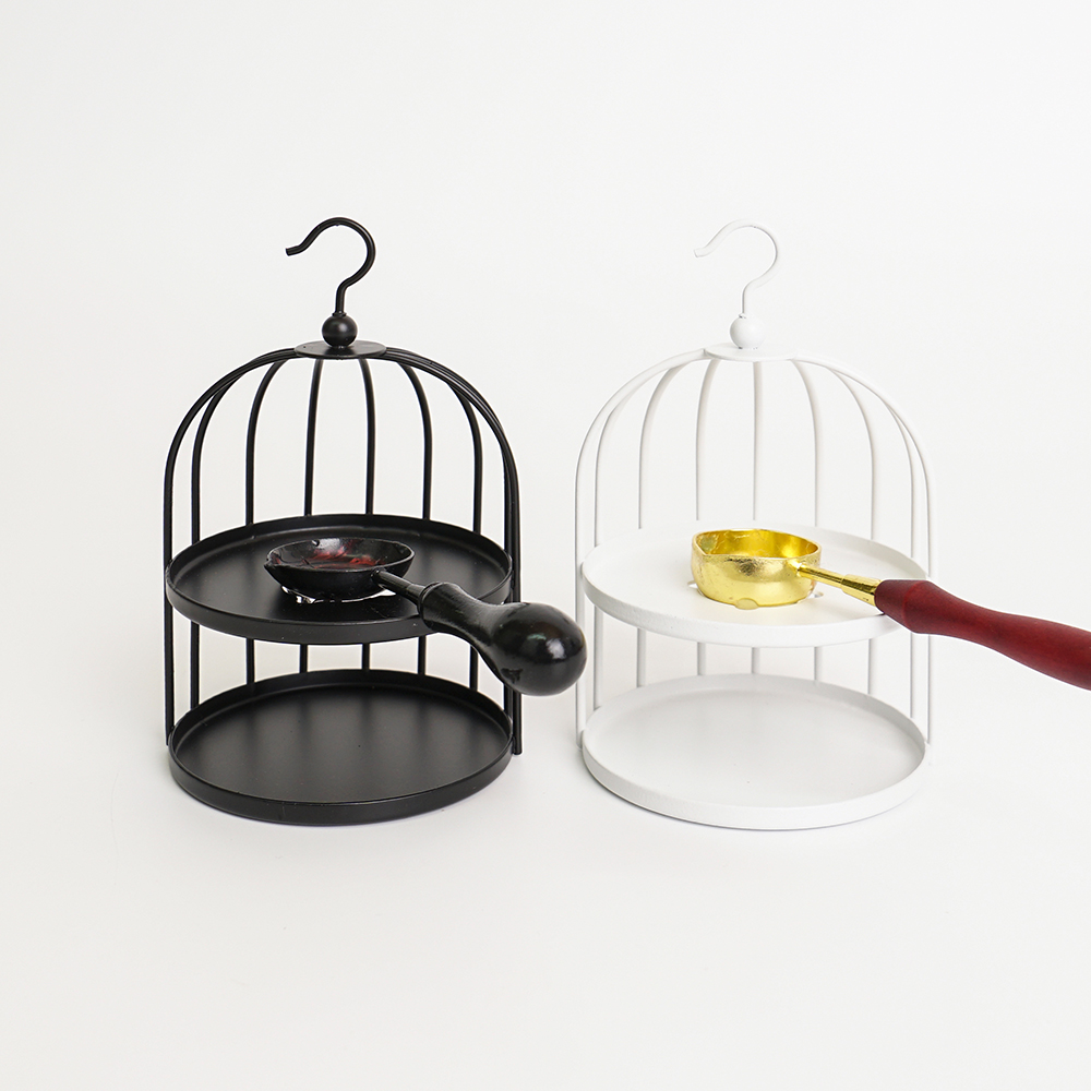 실링왁스 새장 스푼 거치대 받침대 철재