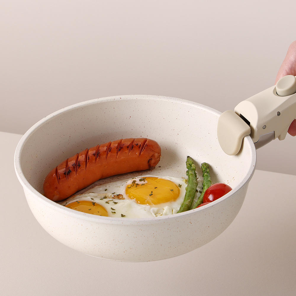 무디타 IH 탈부착핸들 쿡웨어 5P 세트 인덕션/ 볶음팬 냄비 프라이팬 이미지 8
