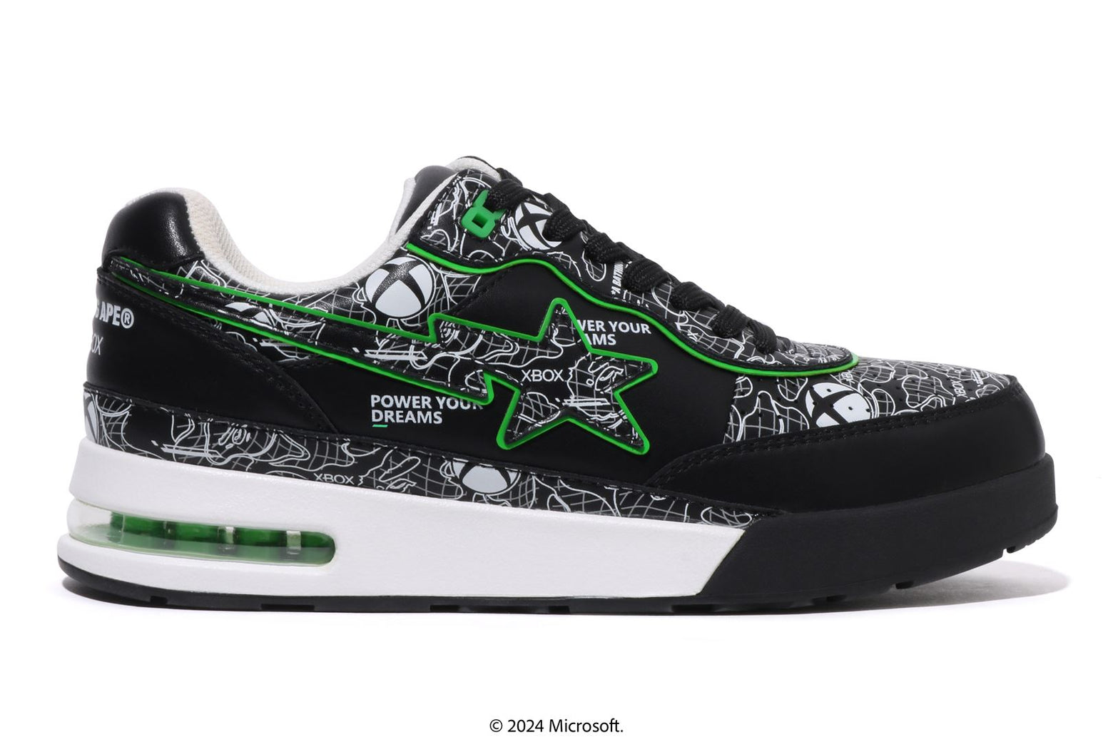베이프 X XBOX 운동화 ROADSTA CAMO 1K73-191-902 - 상세 이미지 4
