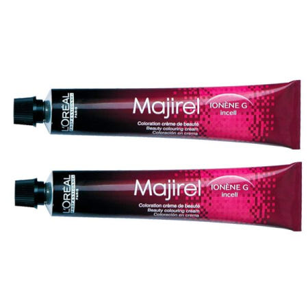 [해외]L'Oreal ProfessIonnel rIs 2x 로레알 마지렐 5.3 라이트 브라운 골드 크림 헤어 컬러 - 50ml [B06XZJYT63]