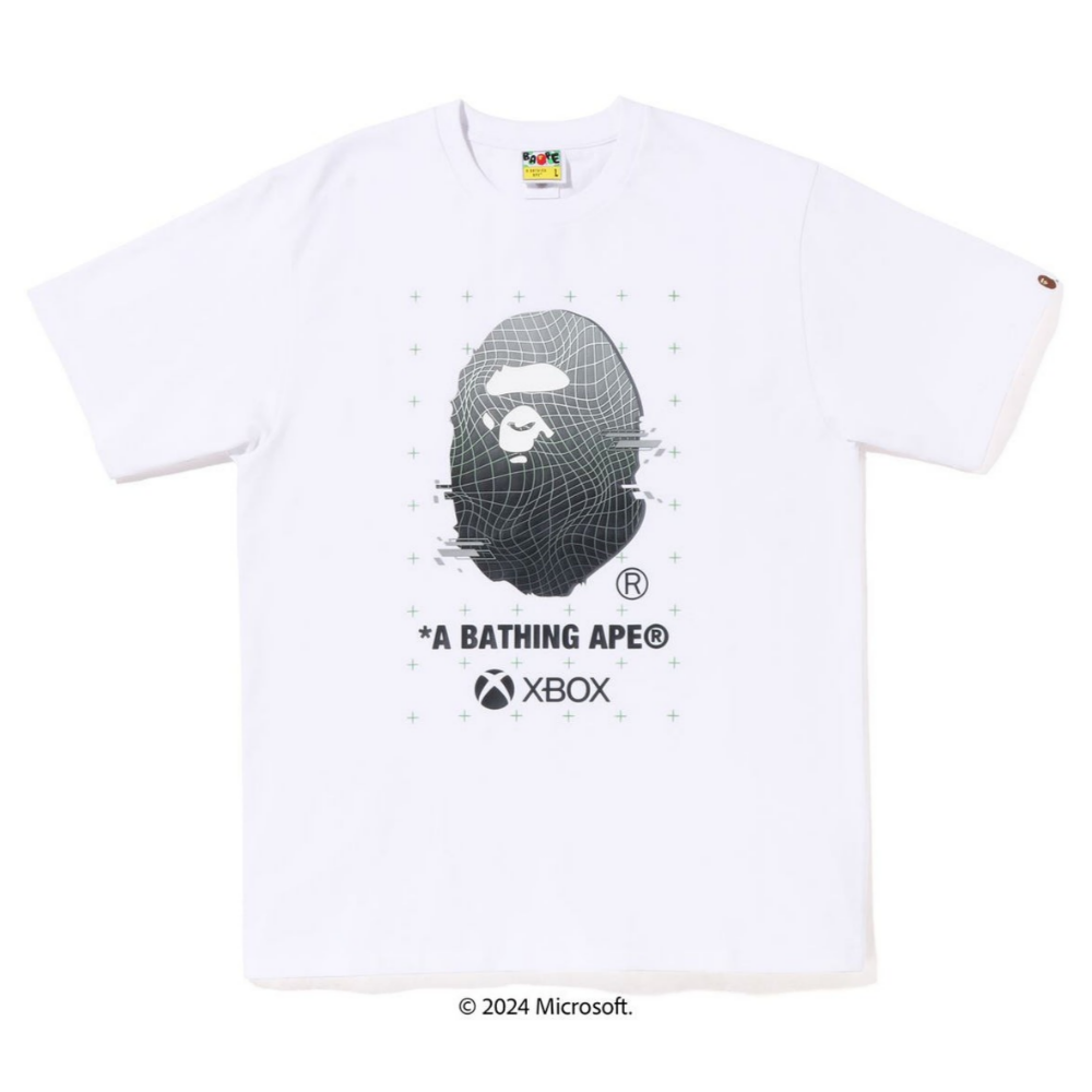 베이프 X XBOX 반팔티 APE HEAD TEE 2 1K73-110-904 - 상품 이미지