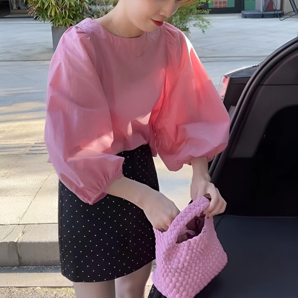 미우새 403회 이동건 엄마 블라우스 셔츠 세련된 7부 의상 옷 패션 - 상품 이미지