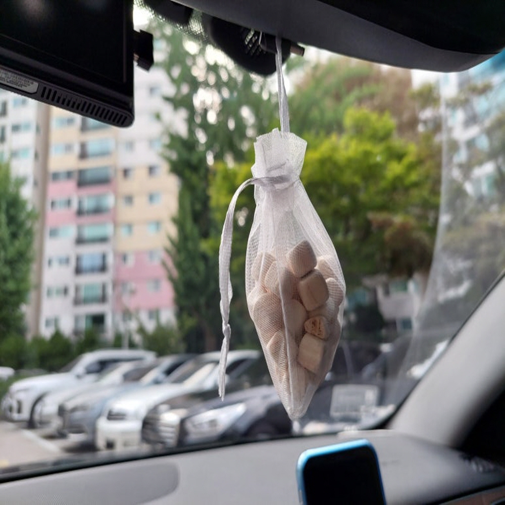 편백나무 큐브 칩 20g + 망 주머니