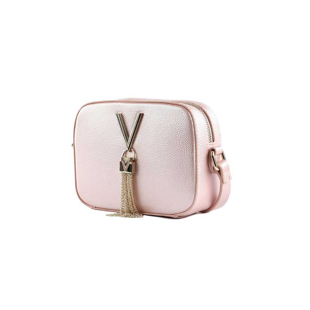 발렌티노 마리오 디비나 크로스백 숄더백 여성가방 VBS1R409G ROSA METALLIZZATO - 상세 이미지 3