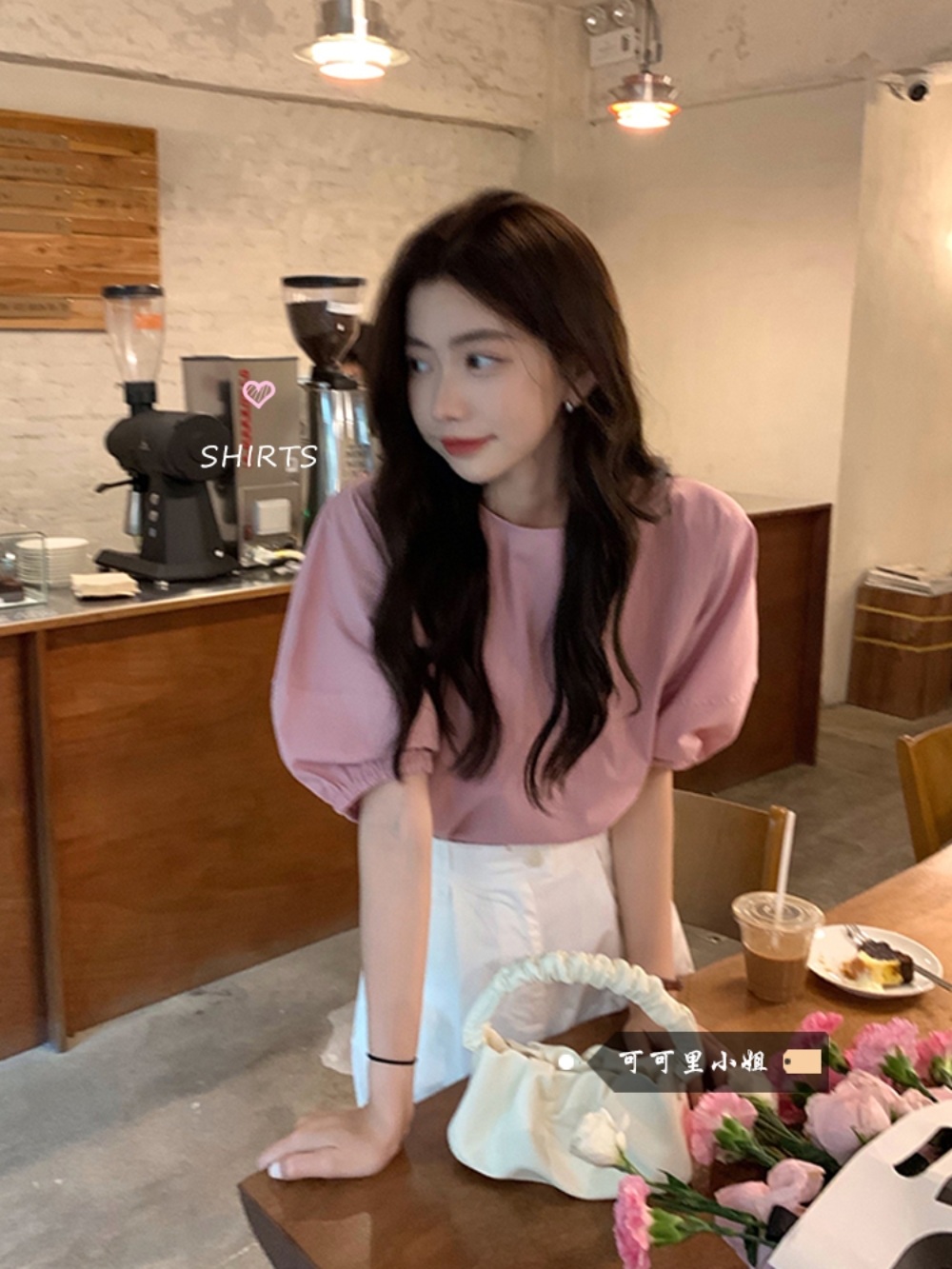 미우새 403회 이동건 엄마 블라우스 셔츠 퍼프 핑크 의상 옷 패션 - 상세 이미지 2