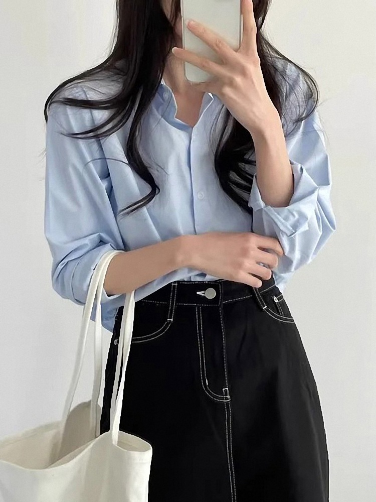 용감무쌍용수정 56회 엄현경 셔츠 블라우스 용수정 하객룩 오피스 의상 옷 패션 - 상세 이미지 4