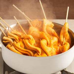 홍코너 빨간오뎅 매운어묵 연육86.5% 꼬치어묵 오뎅탕 캠핑 밀키트 맛있게 먹은 솔직 후기 - 상품 이미지 3