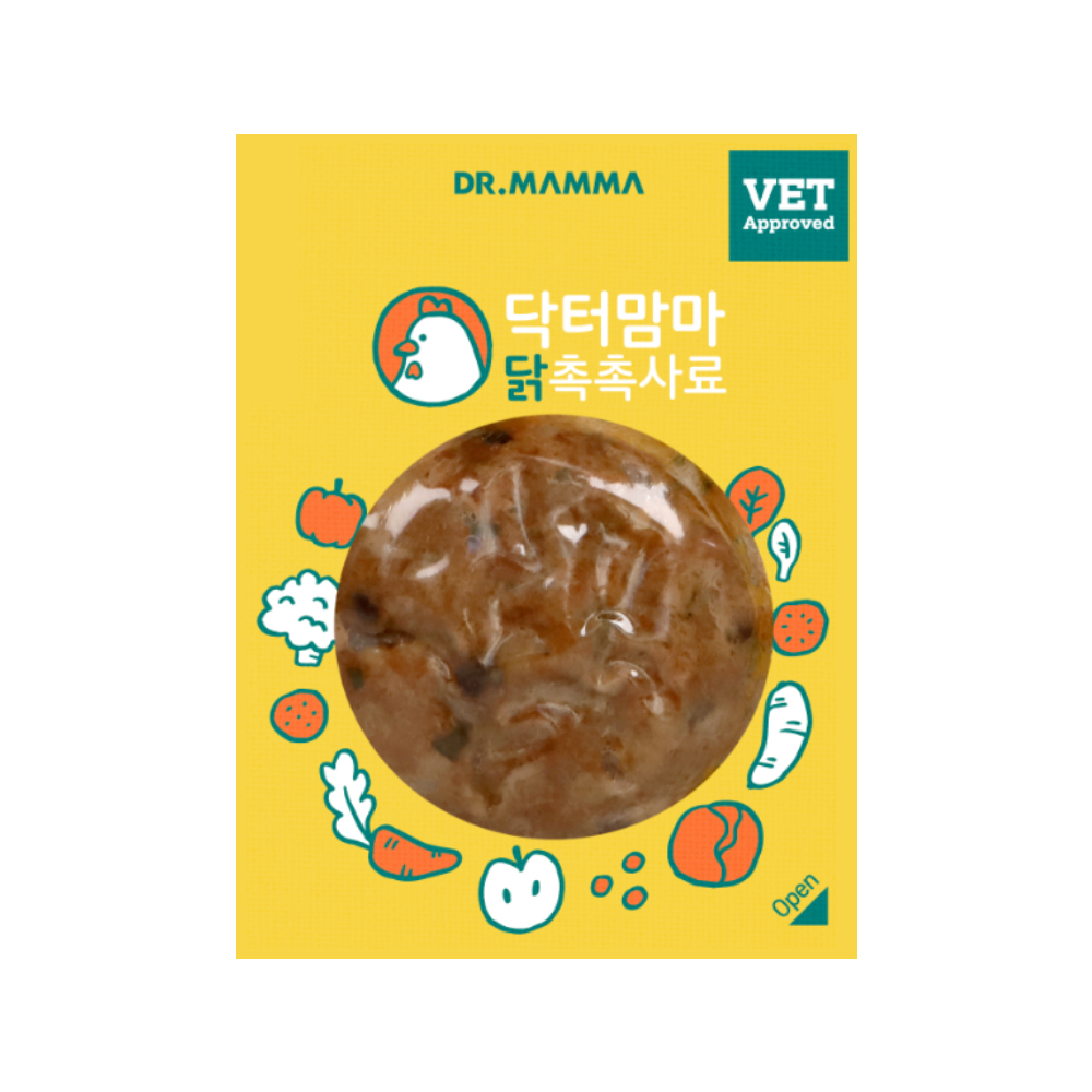 닥터맘마 촉촉사료 버라이어티팩 700g 노령견 습식사료 화식 오일제외 - 상세 이미지 3
