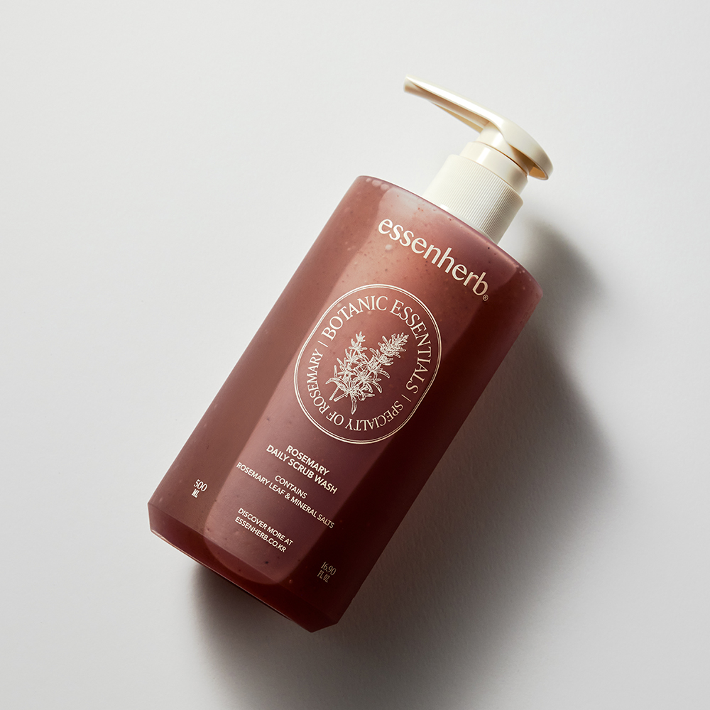 에센허브 로즈마리 데일리 스크럽 워시 500ml - 상세 이미지 2