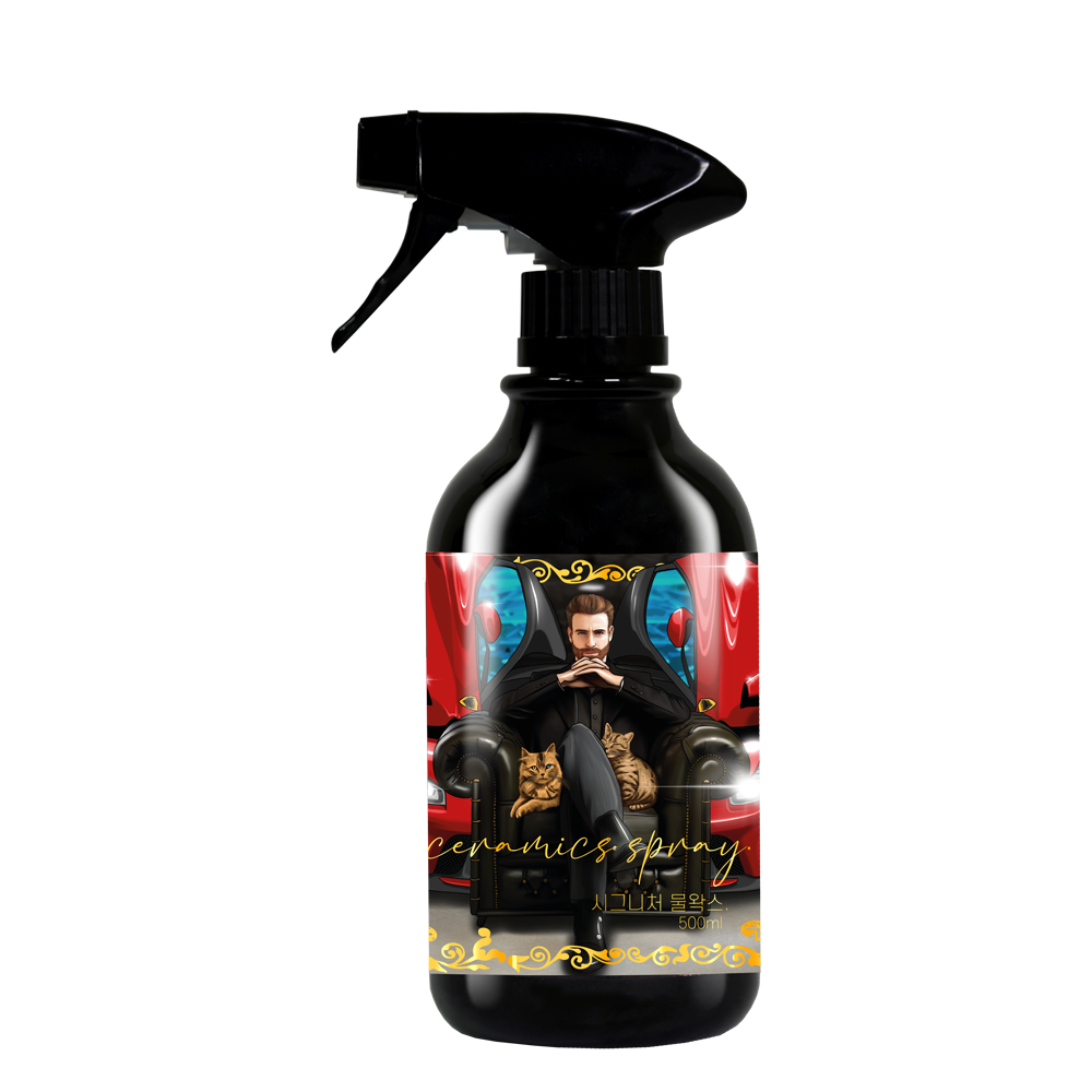 카티바 시그니처 물왁스 500ml 유리막 코팅 관리제 퀵디테일러 QD 자동차