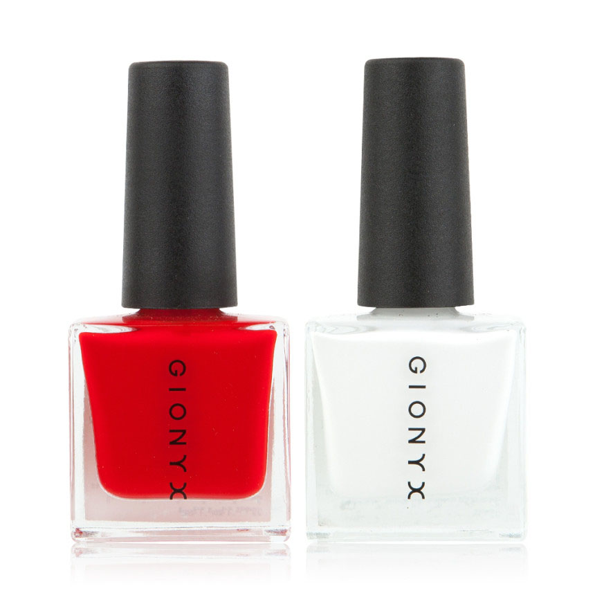 지오닉스 국시용 폴리쉬 화이트,레드  네일국시 매니큐어