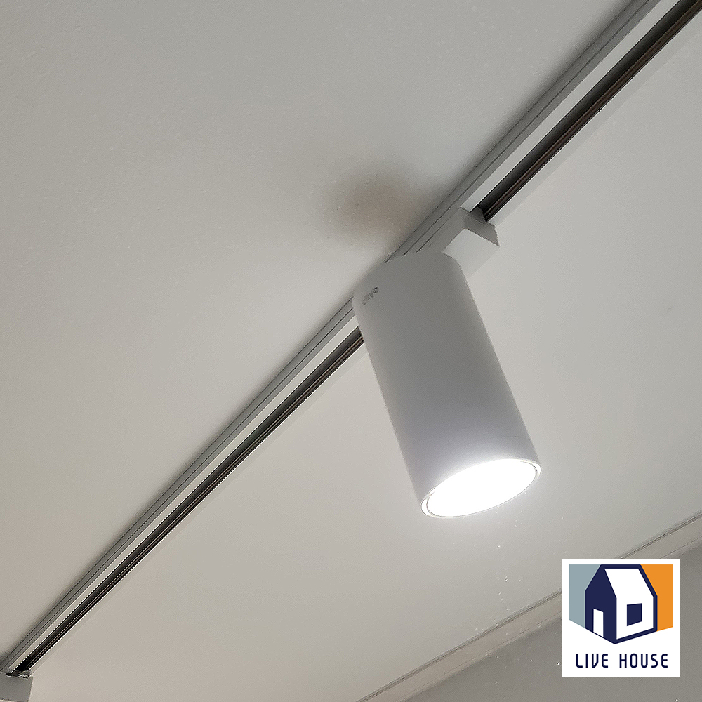 LED 레일 조명 COB 스팟 카페 스포트라이트 핀조명 화이트 30w - 상세 이미지 4
