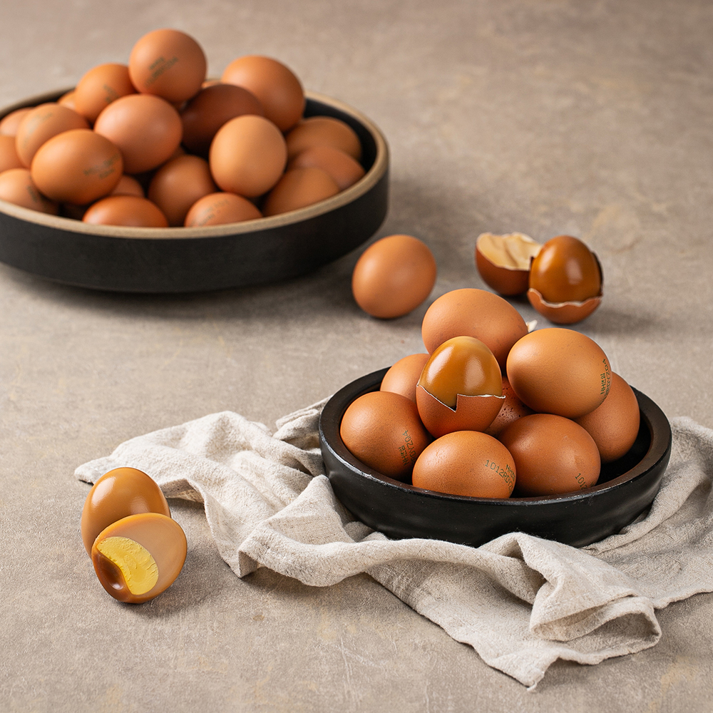 맥반석 구운계란 30구 구운란 훈제란 편의점 계란 - 상세 이미지 4