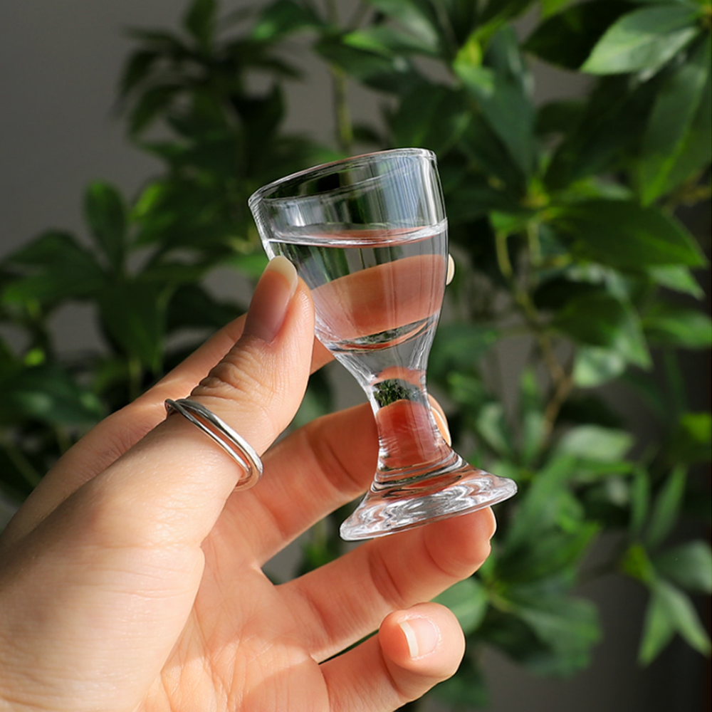 바이주잔 중국 고량주 빽알 백주잔 술잔 고량주잔 빼갈잔 - 상품 이미지